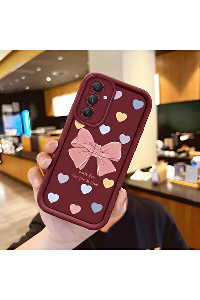 Hontinga حافظة هاتف من مادة السيليكون مقاومة للصدمات بنمط فيونكة متوافقة مع ه...