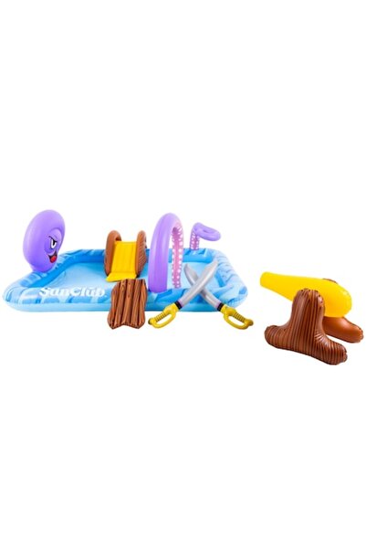 MAVERICK Piscină gonflabilă cu tobogan și accesorii