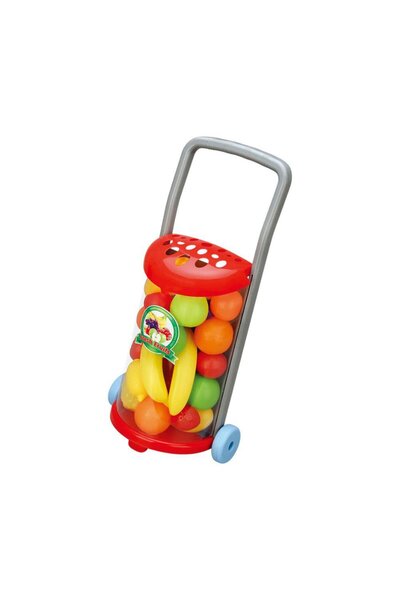 Generic Shopping Cart Set with Fruits