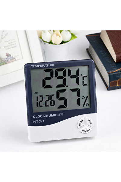 LEIHMANN Electronic desk clock with LCD screen