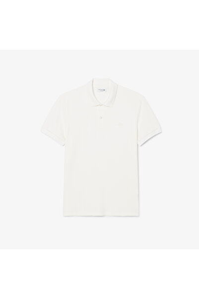 Lacoste Κλασική εφαρμογή Πόλο μπλούζα με ριμπ πλέξη - DH2195-00-70V