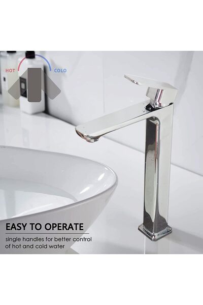 Generic Single Lever Long Height Basin Mixer Faucet