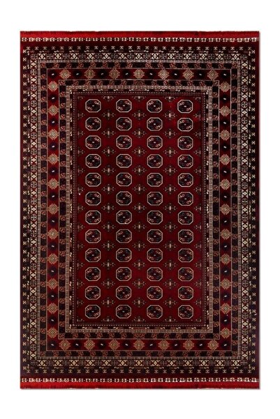 Halımax Altay HT02 Klasik Afgan Halı Etnik Makine Dokuma Oturma Odası Salon H...