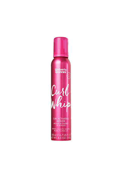 Umberto Giannini Spuma pentru activarea buclelor Curl Whip, 200 ml,