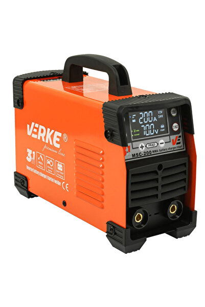 VERKE Aparat de sudură cu redresor și demaror 200a, VERKE, V75015