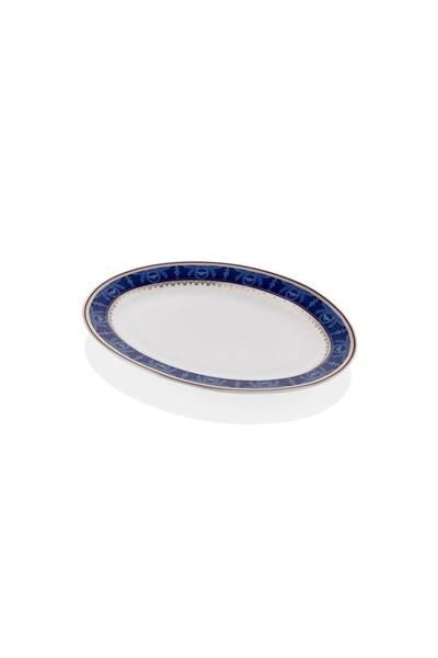 Joy Carmen Blue Banube Small Kayak Plate 20X14 cm