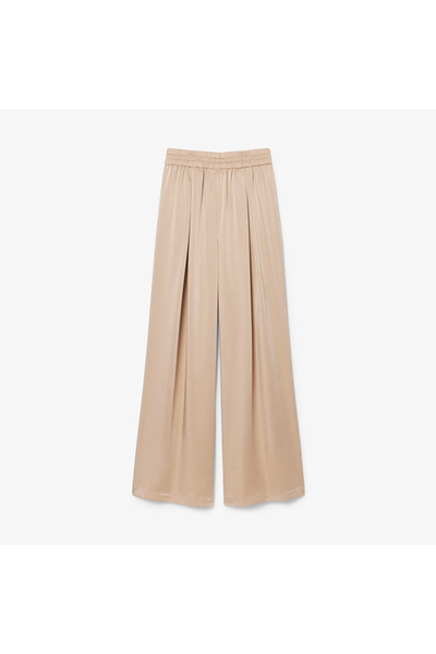 Lacoste Oversized Elasticated Satin Pants - HF9801-00-X6F