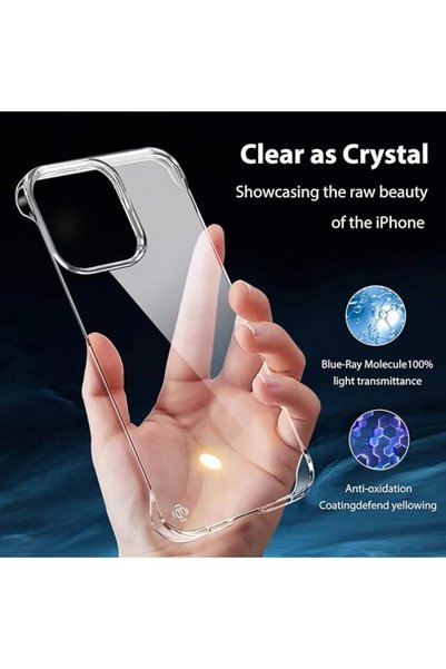Generic Ultra-Thin Transparent Edgeless Minimalist & Elegant IPhone 17 Pro Max Case
