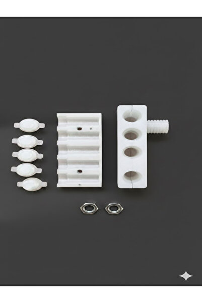 Stick Çift Sabitleme Vidalı Profesyonel Lip Kalıbı - 5'li Döküm Seti (Ruj vb.)