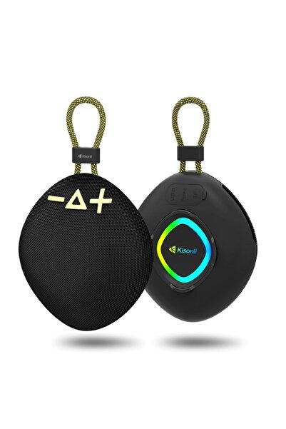 Kisonli T7 (DeepBass, RGB ve IPX6 Özellikli Outdoor Bluetooth Hoparlör)
