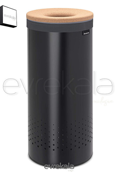 Brabantia Evrekala Çamaşır Kutusu Kapaklı Çamaşır Sepeti -Yetkili Evrekala- M...