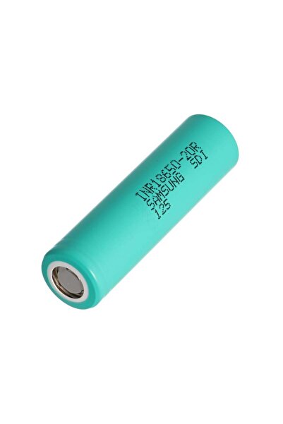 Samsung 20R 18650 Yenilenmiş Lityum İyon Pil 3.6V 2000 mAh (Yenilenmiş)