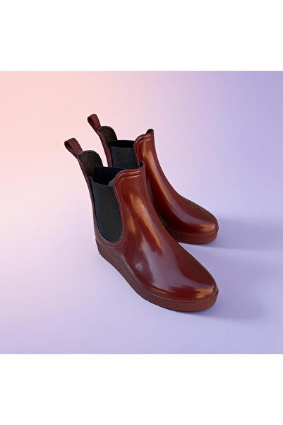 AkınalBella Cizme de ploaie pentru fete, cu talpă din PVC și margine elastică...