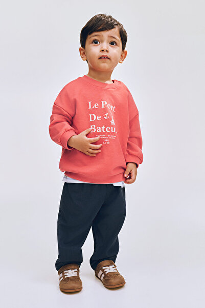 H&M Baskılı Sweatshirt