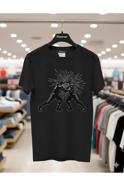 playwear ODJEĆA ZA IGRANJE Unisex široka majica FIGHTING SPOLAR sa okruglim i...