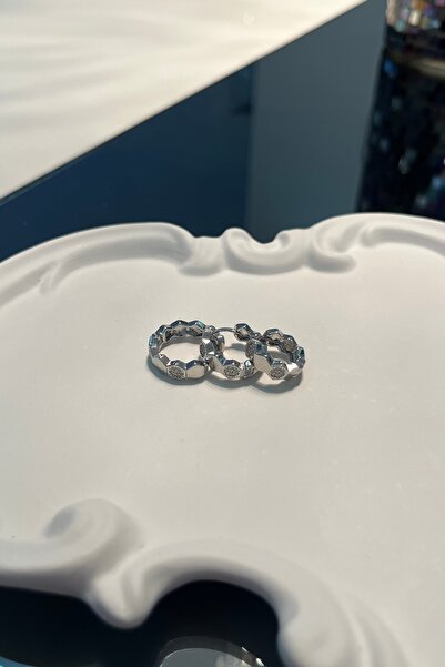 Asteria Jewelry Honeycomb Triple Earrings