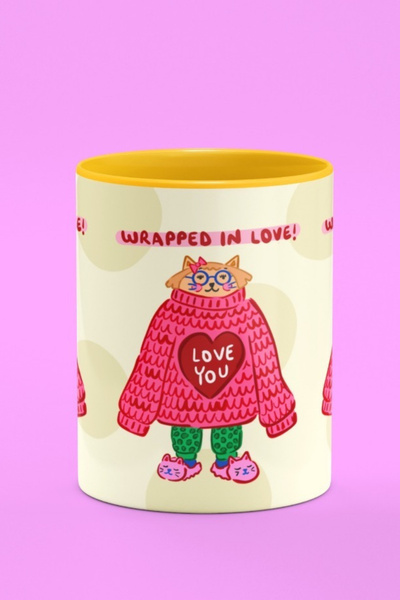 Hello Melody Design "Wrapped in Love" Gift Mug from the Mug Series - Original...