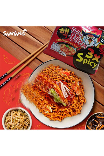 SAMYANG Buldak 3x Spicy Hot Chicken Ramen – Multipack 5 x 140g