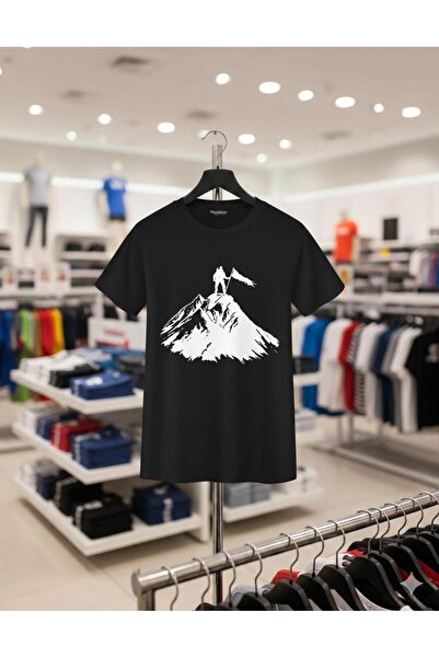 playwear ODJEĆA ZA IGRAJ Unisex široka majica SUMMIT MOUNTAIN sa okruglim izr...
