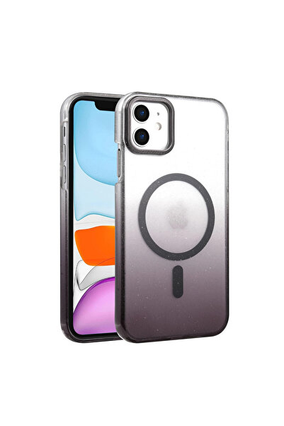 eco port iPhone 12 Glossy Magsafe Cover - Black