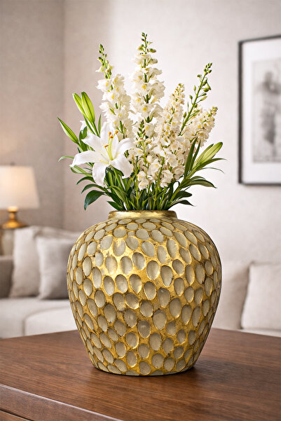 Hmydesign Dekoratif Seramik Vazo El Yapımı Modern Ev Dekoru – Forme