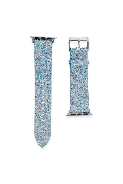 eco port Watch 42mm Compatible Ry Stone Strap (Not a Watch) - Turquoise