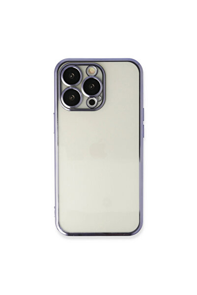 eco port iPhone 13 Pro Case with Camera Protection Lens Silicone - Purple