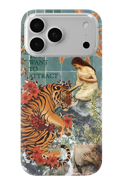 Multitronic حافظة شفافة مطبوعة بتصميم موفر للطاقة متوافقة مع iPhone 17 Pro Max