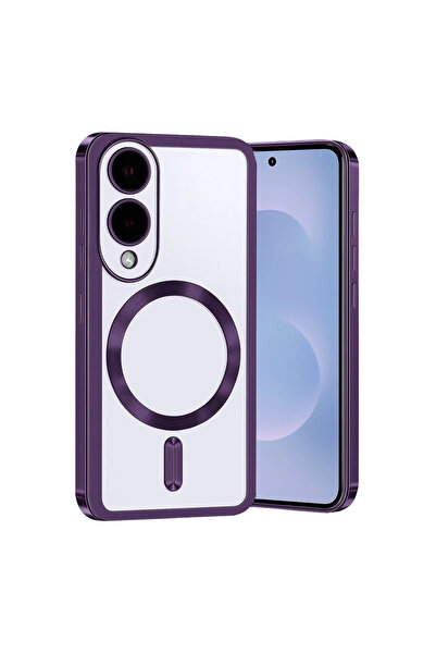 eco port غطاء سامسونج جالاكسي إس 25 إيدج كروس ماجنيتيك سيف - أرجواني