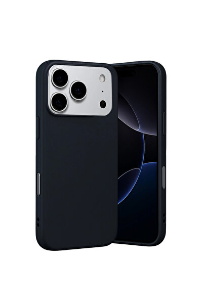 eco port iPhone 17 Pro Max Nano Velvet Silicone - Black