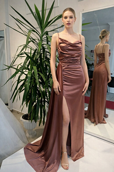 ELA Saten kuyruklu abiye