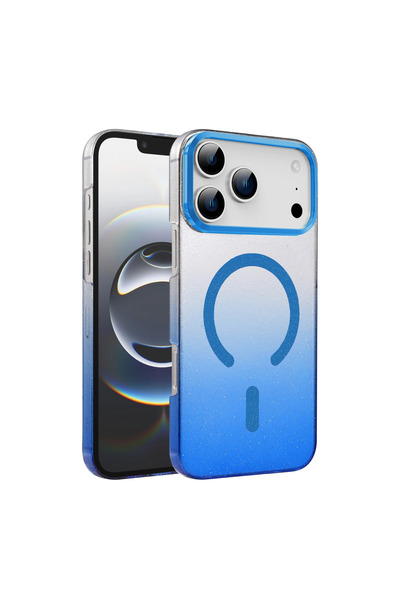 eco port iPhone 17 Pro Max Glossy Magsafe Cover - Blue