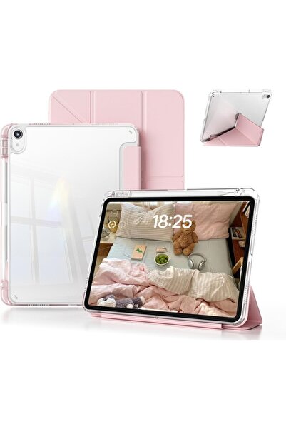 UnDePlus Apple iPad Air 11inç M4/M3/M2 Air 4/5.Nesil 10.9 Kılıf Mika Trifoldi...