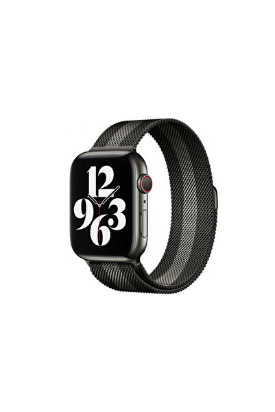 eco port Watch 38mm Compatible Metal Magnetic Strap (Not a Watch) - Black-White