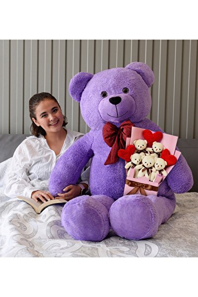 Özgüner Oyuncak Romantic Gift for Valentine's Day 160 Bowtie Big Plush Teddy ...