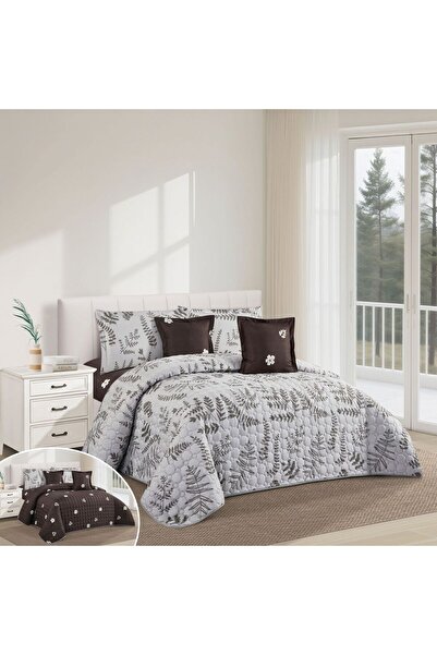 Predas Summer compressed bedspread, double-sided, single and a half size, 4 p...