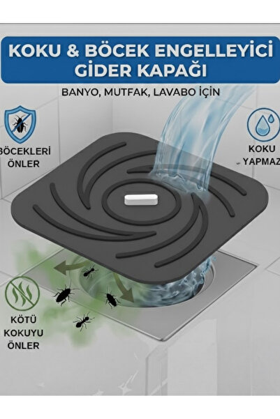 BEYLİNİ Kötü Koku Böcek Önleyici Gider Tıpası Lavabo Balkon Tuvalet Gider Kap...