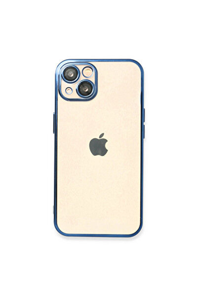 eco port iPhone 13 Case with Camera Protection Lens Silicone - Light Blue