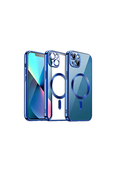 eco port iPhone 13 Case Kross Magneticsafe Cover - Navy Blue