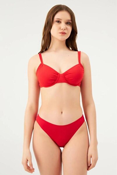 Eros Balenli Toparlayıcı Tek Üst Bikini 827