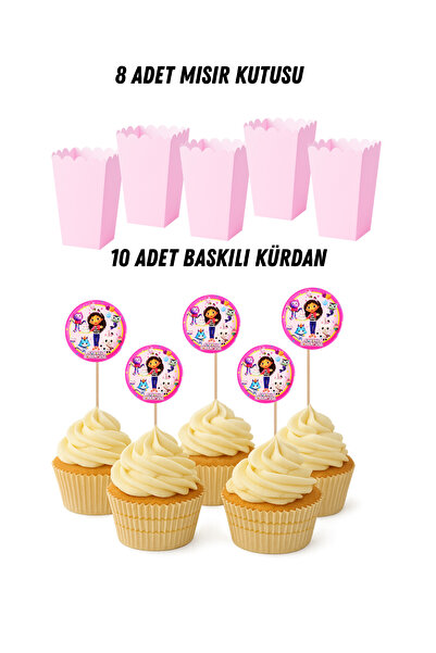 HAPPYLOOPPARTY Gabby Dallhouse Gabby'in Hayal Evi Temalı Doğum Günü Mısır Kut...