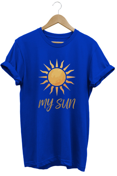 remonz My Sun Written T-Shirt – Romantic Sun Design Lover's T-Shirt Unisex Co...