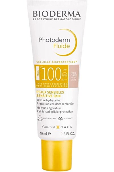 Bioderma Sebium Photoderm Max Fluide Face Sunscreen SPF 100 Very Light Tint