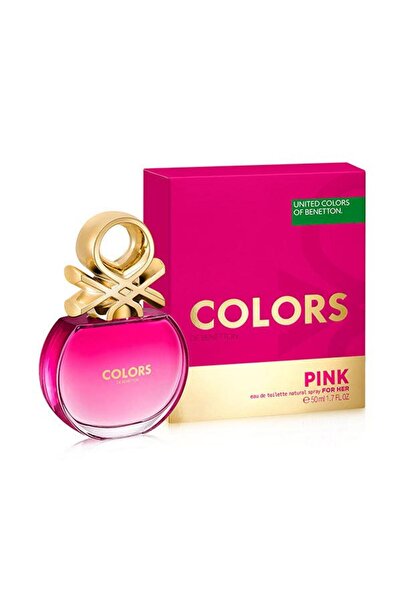 Benetton Benetton, Colors Pink, Eau De Toilette, Για Γυναίκες, 50 ml