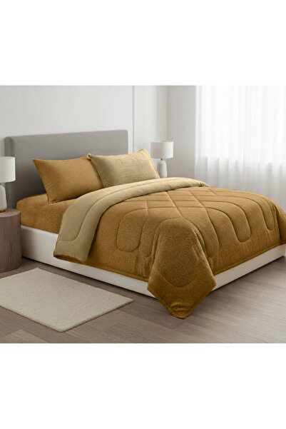 ceneric Winter bedspread, one and a half size, double-sided, 4 pieces