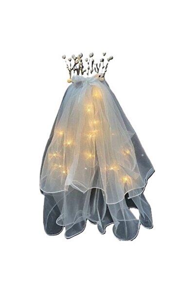 Avaleea Voal LED Crown cu lumină albă caldă