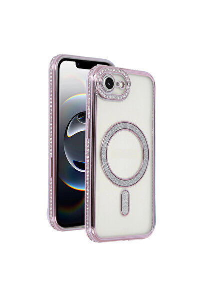 eco port حافظة آيفون 16e جوكي سيملي ماجنيتيك سيف - وردي