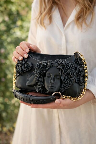 TIGEA Accessories Blackrose Concept 3D Production Scandinavian Style Women's ...