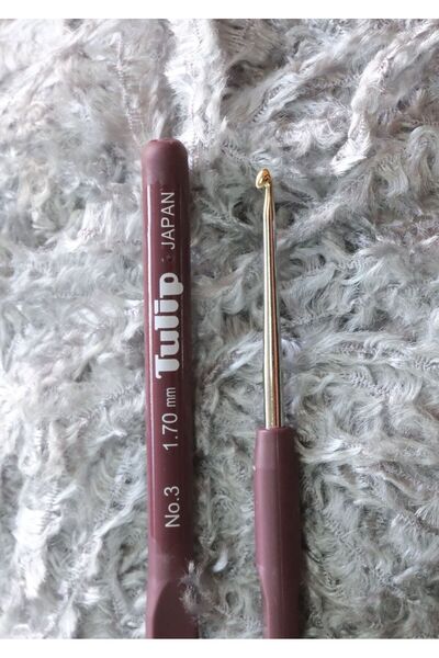 Tulip ELASTİK SAPLI ÖRGÜ-DANTEL TIĞI 1,70MM 3 NUMARA