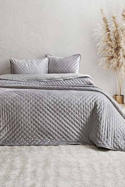 Elart Porto Flame Bedspread Single (180X240 cm) Gray